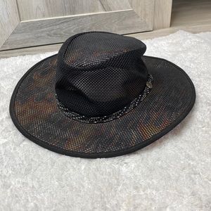 Arizona Shady Hats Mesh Covered Safari - Stetson Gambler Hat